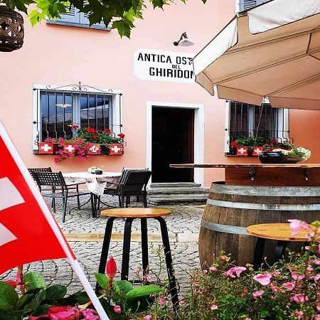 فندق Antica Osteria Ghiridone Palagnedra المظهر الخارجي الصورة